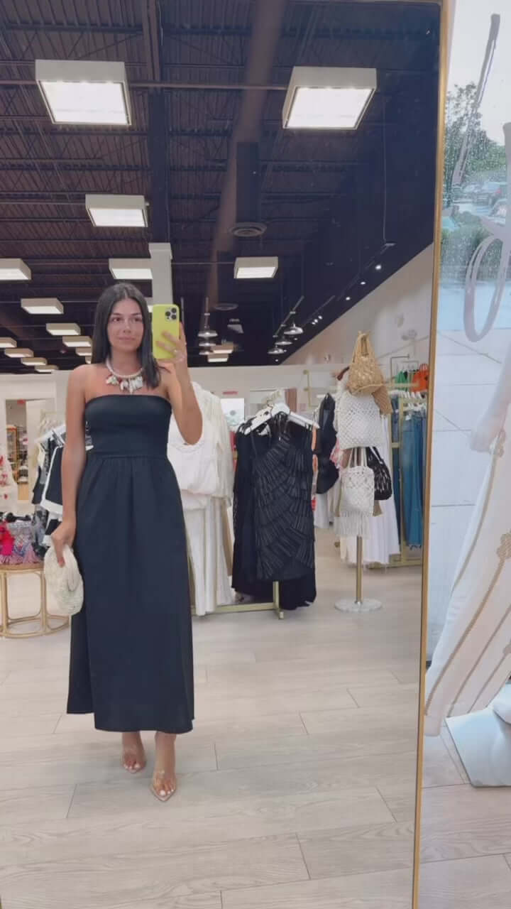 Black Tube Maxi Dress – Alicia DiMichele Boutique