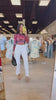 Optic White Utility Pocket Straight Jean – Alicia DiMichele Boutique