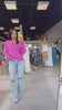 Pink Pop Button Cardigan – Alicia DiMichele Boutique