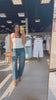 Square It Up Jersey Tank – White – Alicia DiMichele Boutique
