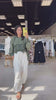 Eyelet Terry Sweatshirt – Alicia DiMichele Boutique