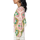 Round Neck Boho Crochet Top available at Alicia DiMichele Boutique – stylish women’s fashion and accessories.